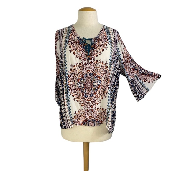 live and let live 3X Peasant Top - Picture 1 of 11